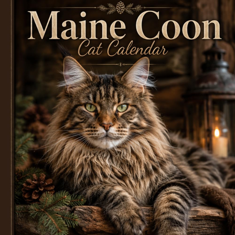Maine Coon Cat: A Year of Gentle Giants, Fluffy Felines, and Monthly Planning