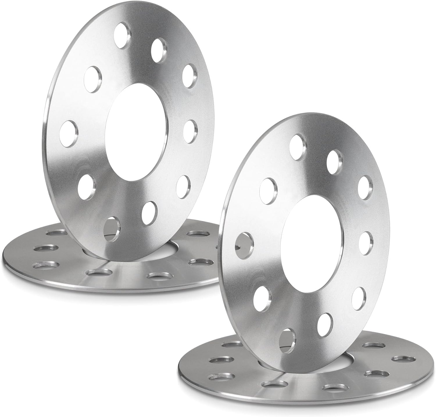 5mm Hubcentric Wheel Spacers (5x100/5x112 Bolt Pattern, 57.1mm Center Bore, No Lip) - Compatible with Audi A4/VW Golf/GTI/Jetta/Passat | 4PCS Premium