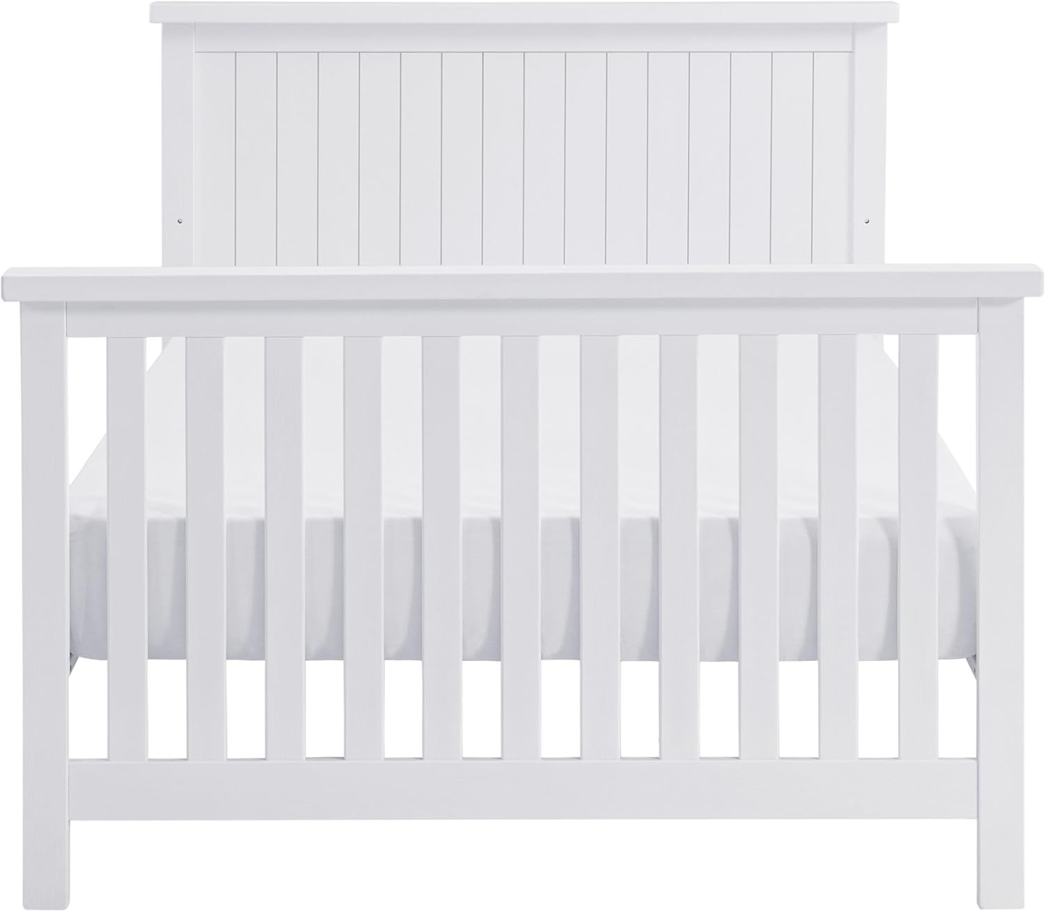 Soho Baby Everlee Crib to Full-Size Bed Conversion Kit, Whitewash