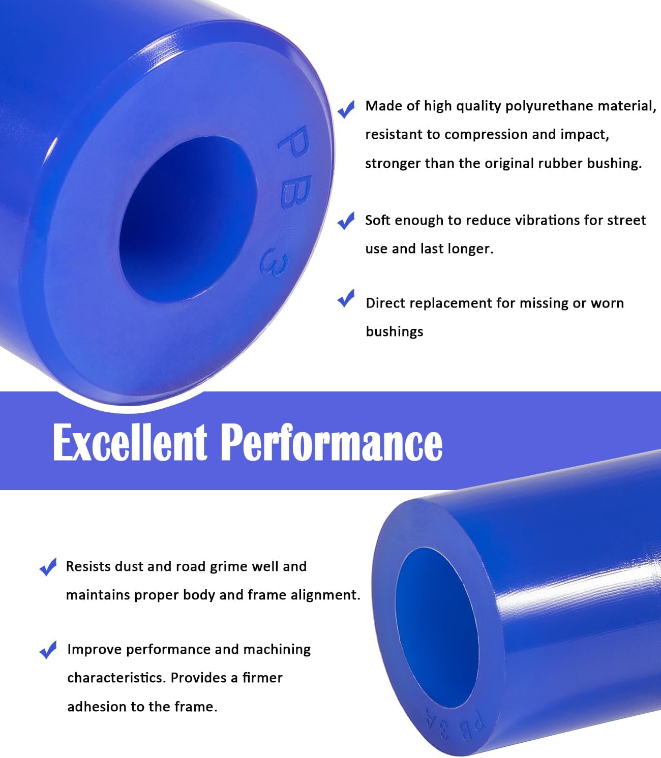 Hood Roller Bushings for Peterbilt 357 375 379 Reference Part 13-04391 13-03593 and 377 / Hood Roller Bushing for Kenworth