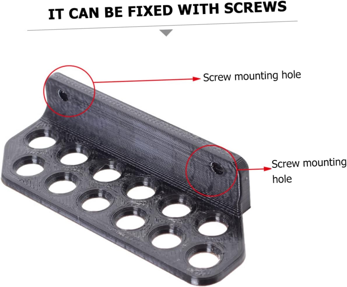 balacoo 3 Pairs Easy to Use Adhesive Arrow Rest Heads Wall Mount Bow Rack Accessories