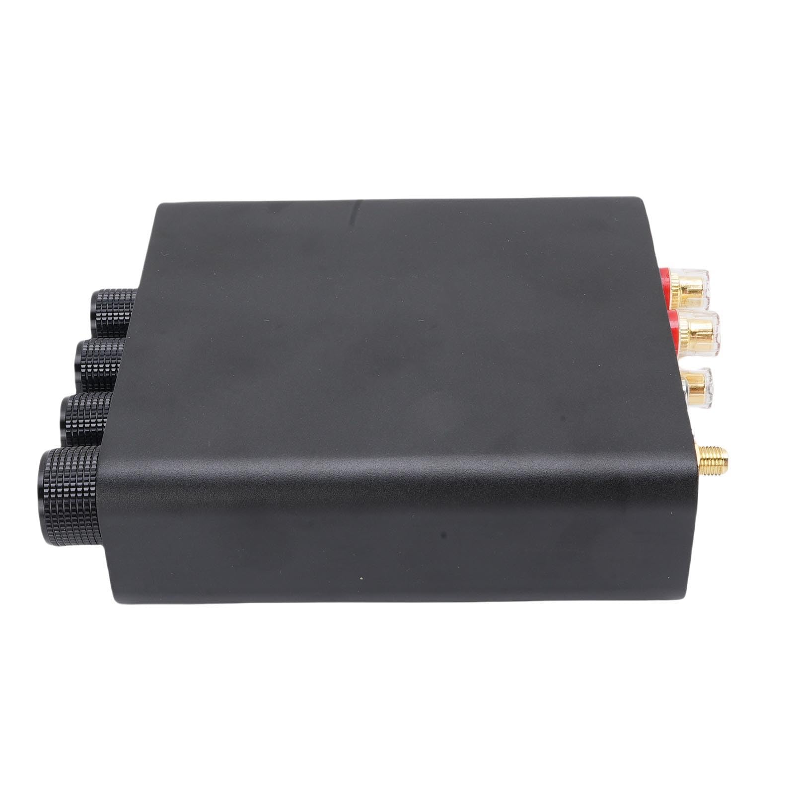 Fafeicy TPA3116 Amplificador Digital Estéreo de Alta Fidelidad de 2.0 Canales 50W + 50W Bluetooth 5.4 para Altavoces Pasivos Cine en Casa con USB AUX Caja de Aleación de Zinc (Enchufe de la UE)