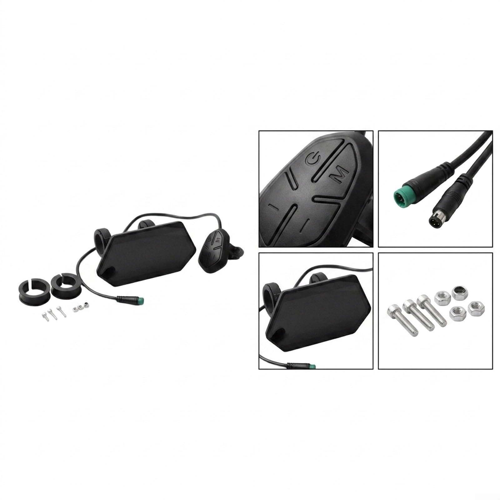 Pantalla LCD Color para E-Bike 24V-72V 5 Núcleos