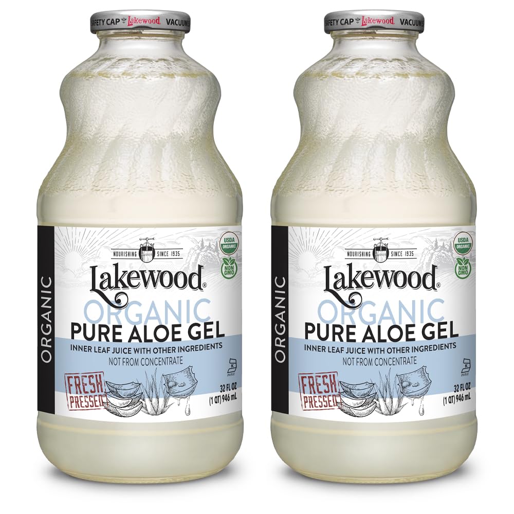Amazon.com : Lakewood Juice Aloe Vera Gel Org : Grocery & Gourmet Food