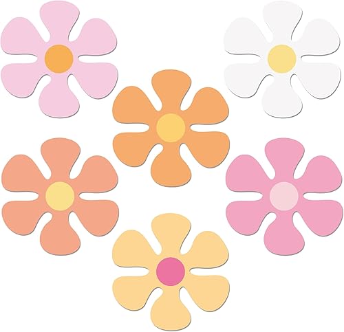 Miniatura 28 de Vuzvuv 48 piezas de recortes de papel de discos de los años 70, 80 y 90 con 100 puntos de pegamento, recortes de discos para decorar tablones de