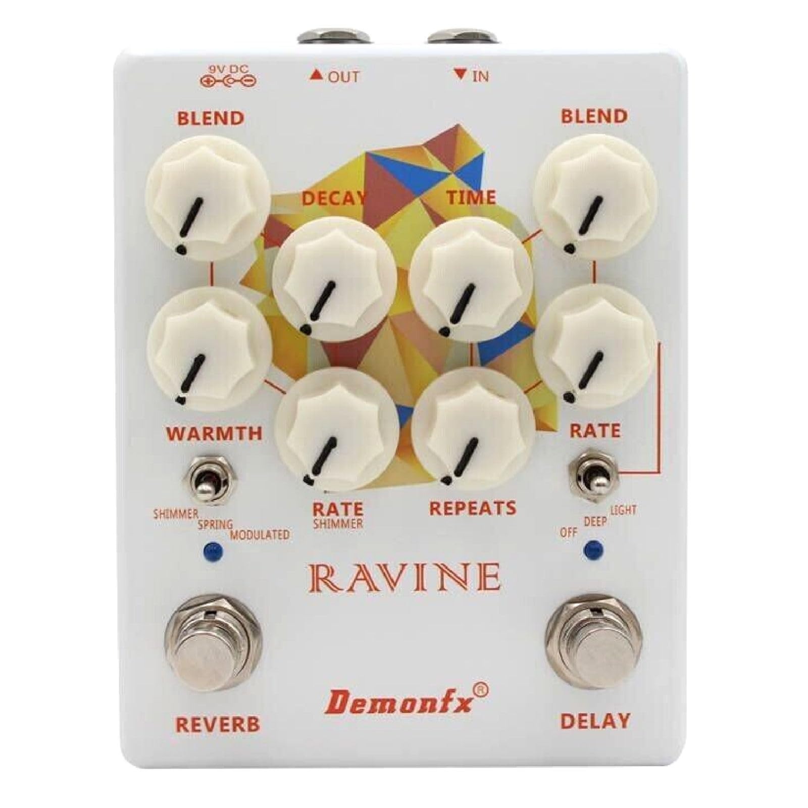【新品】Demonfx RAVINE Demonfx RAVINE Reverb Delay Numerous Set Options : Amazon.ca