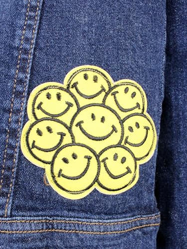 Image of KiddoPanti Boys Denim Jacket | Cotton Poly Blend with Spandex | Washed Denim, Full Sleeve | Button Closure & Front Flap Pockets | Collared Neck