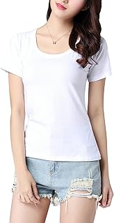 [アズルテ] 半袖 tシャツ 3色 S～XL レディース 無地 定番 ベーシック カットソー