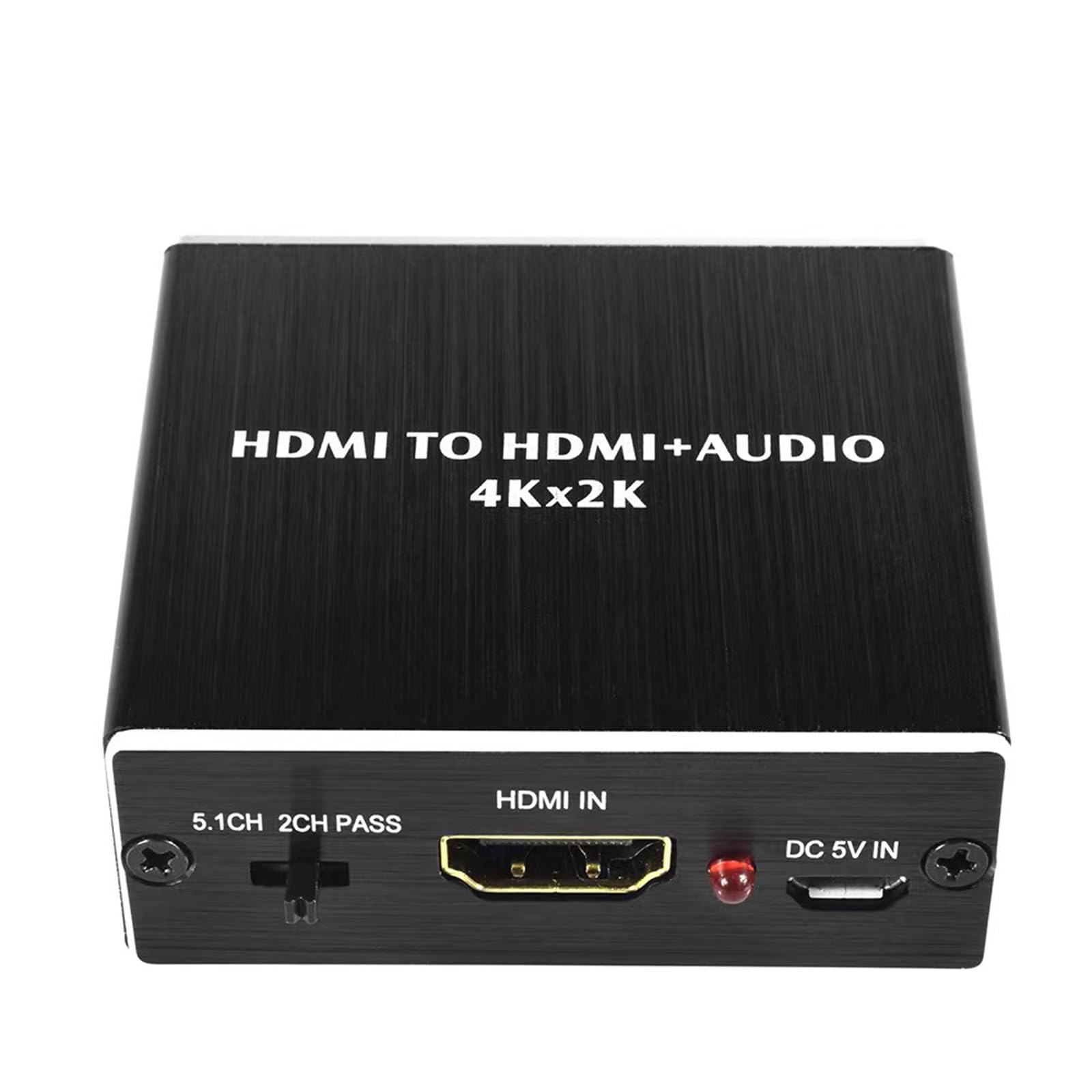 Konwerter HDMI Audio Extractor, konwerter audio, 4Kx2K, Optical Toslink SDPIF, gniazdo audio 3,5 mm, adapter rozdzielacza optycznego Hdmi, do PS5 i innych urządzeń