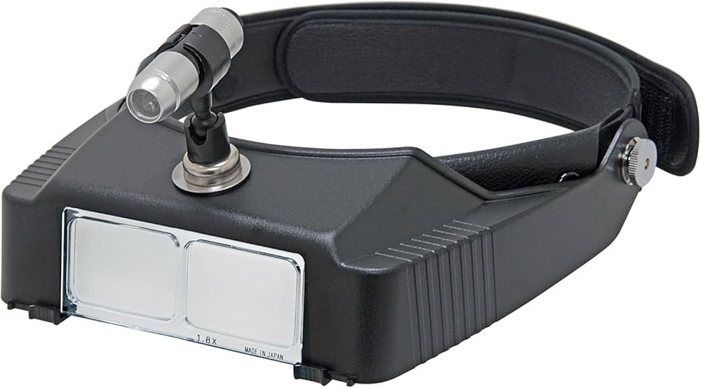 Amazon.co.jp: 池田レンズ LEDライトヘッドルーペ BM120LABD ヘッド