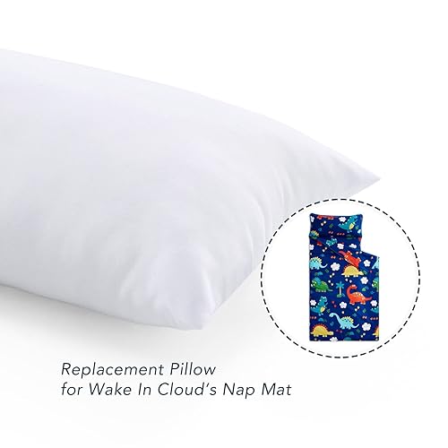Miniatura 2 de Wake In Cloud - Cojín de repuesto para cojín de siesta, para niños, niñas, guardería, preescolar, jardín de infantes, microfibra suave, 20 x 10