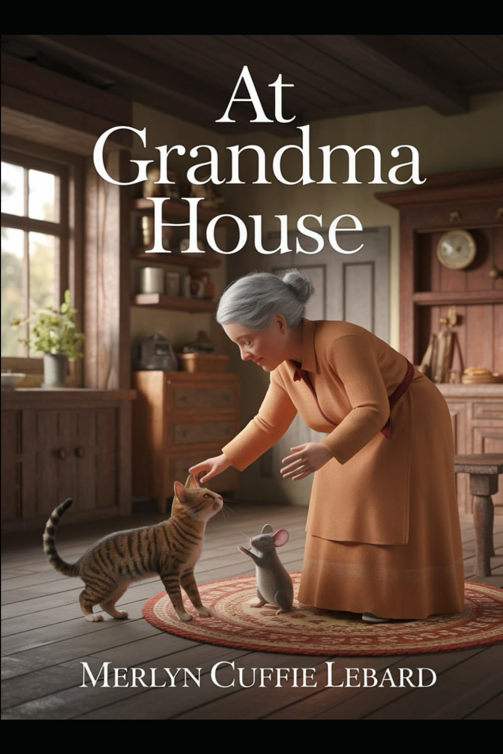 AT GRANDMA HOUSE: SILOS THE. CAT GOT ANNOYED WITH PIP THE MOUSE
