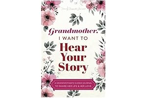 Unique Mothers Day Gifts, ‘Your Mother’s Story’ Journal: Leather Bound Hardback with...