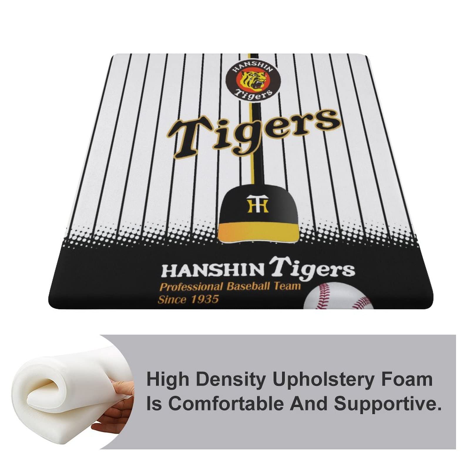 Amazon.co.jp: シートクッション HANSHIN TIGERS 阪神タイガース 低