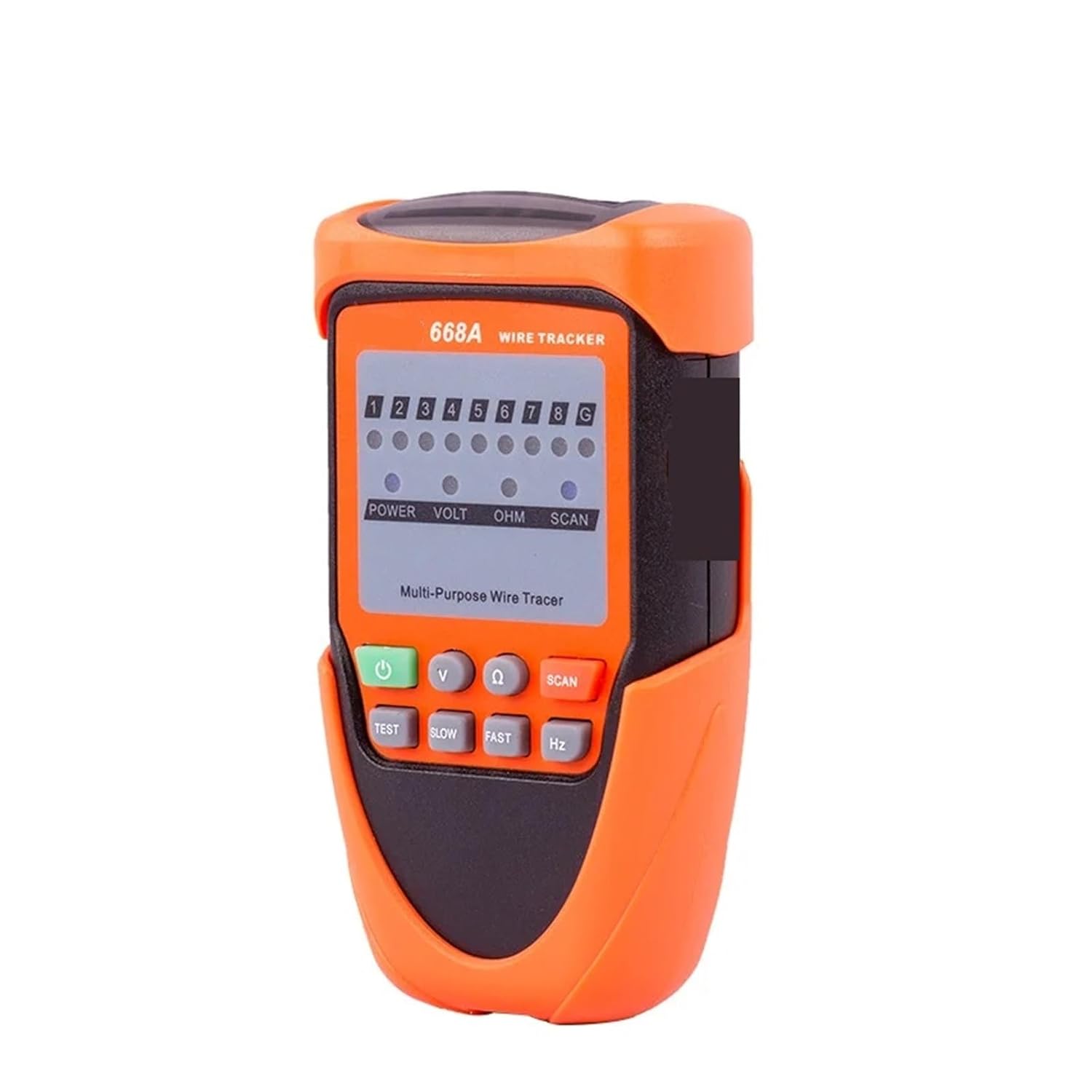 668A LAN Cable Tester Cat5 Cat6 UTP STP Line Finder Telephone Wire Tracker Tracer Diagnose Tone Tool Kit