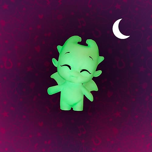 Miniatura 6 de My Little Pony Tell Your Tale Dragon Light Reveal, 3 muñecas que brillan en la oscuridad, juguetes a escala de 3 pulgadas para niñas y niños a