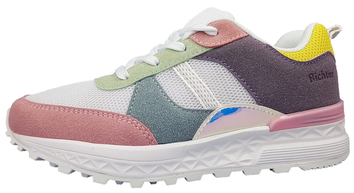 Richter Kinderschuhe Future 2, Sneaker, lot/min/CIE/WHI/silv,