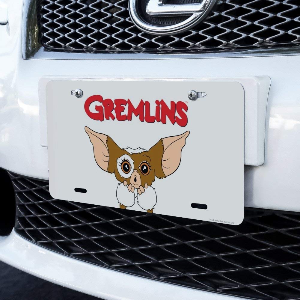 GRAPHICS & MORE Gremlins Gizmo Logo Novelty Metal Vanity Tag License Plate