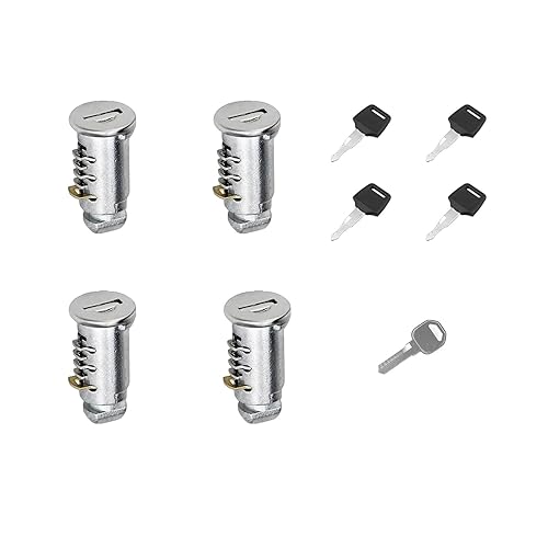 4 Pack Lock Cores Compatible with Thule One-Key System Lock