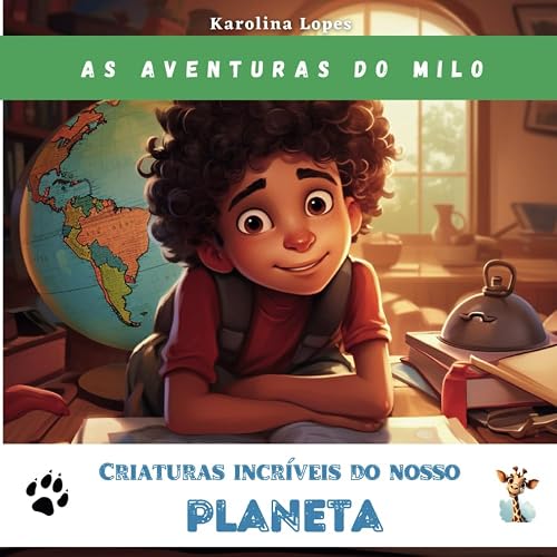 Criaturas incríveis do nosso Planeta (As Aventuras do Milo) (Portuguese Edition)
