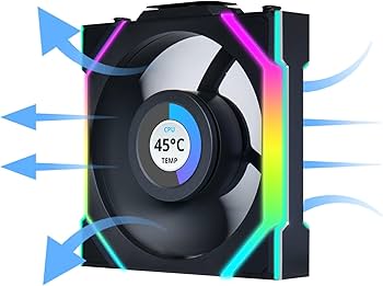 Amazon | LIANLI 120mm ARGBファン リバースモデル UNI FAN RS SL LCD