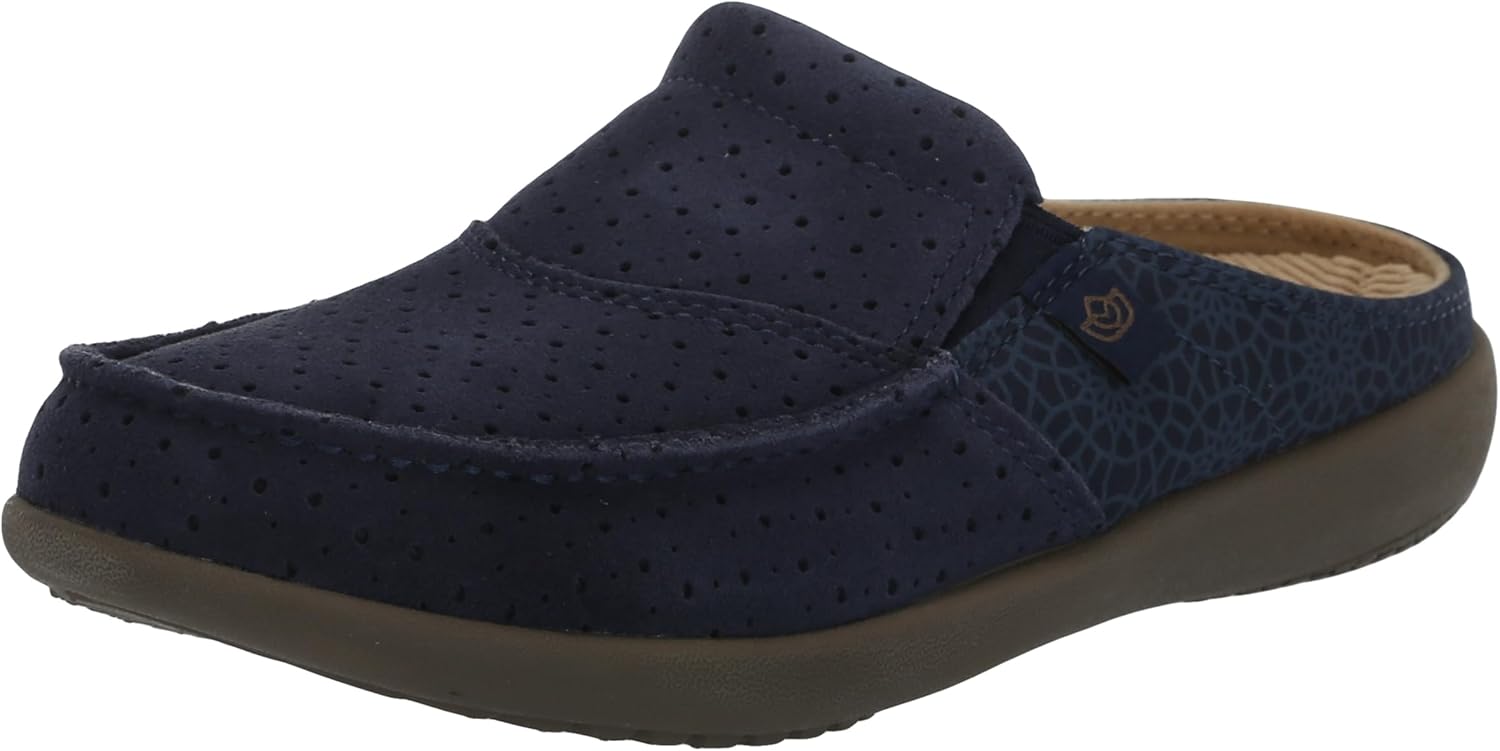 Spenco レディース シエスタスライド モザイク ミュール, ピーコート(Peacoat), 11