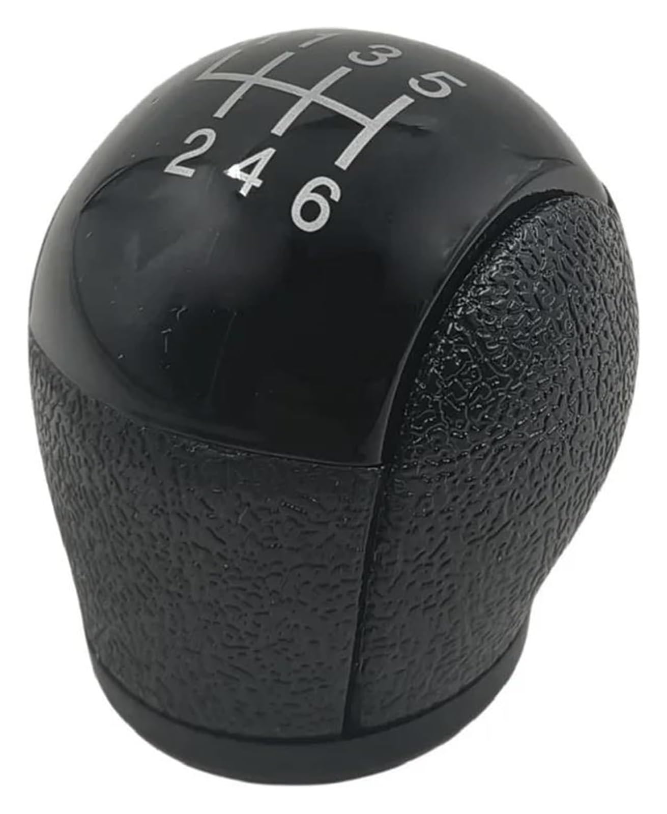 TRASH BIN Car Gear Shift Knob for Transit Van MK7 2006-2013 Gear Shift Knob Lever Stick Shifter Manual Selector Handle Ball 6 Speed(Black)