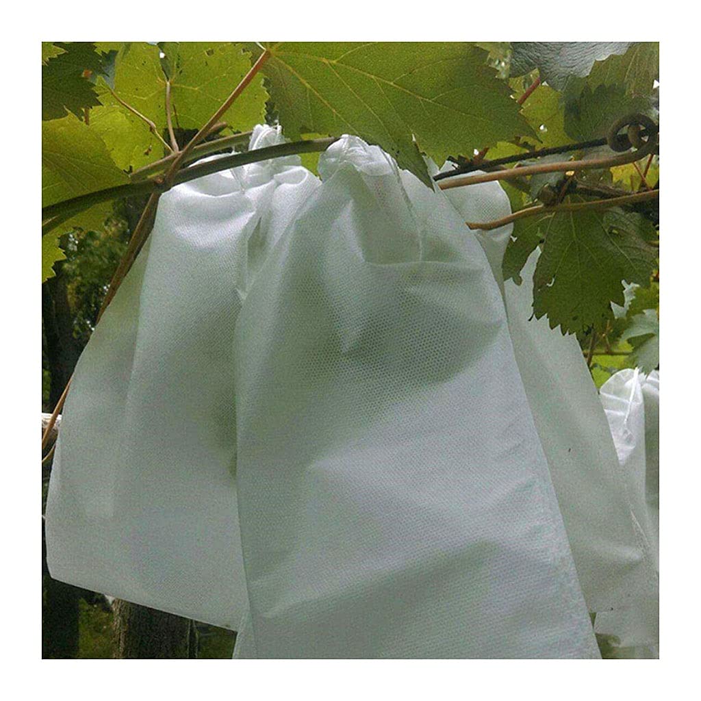 Fruit netting Garden Plant Net Bags 50pcs Non-woven Fabric Fruit Protection Bag Anti-insect Anti-bird Mesh for Grape