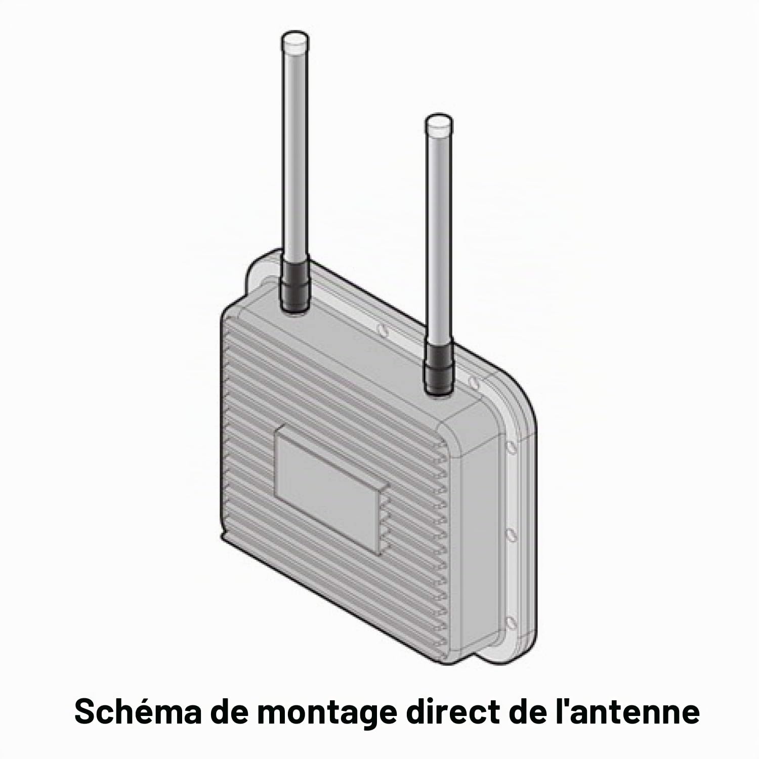 ALFA NETWORK AOA-2458-79AM 2.4 GHZ+5 GHZ Outdoor Omni Antenna