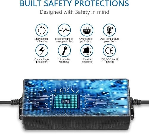 Miniatura 5 de SHNITPWR Fuente de alimentación universal ajustable DC 24V 12V 9V 14V 19V 30V 36V Adaptador de CA Multi-voltaje 9V ~ 36V 3A 108W Adaptador de