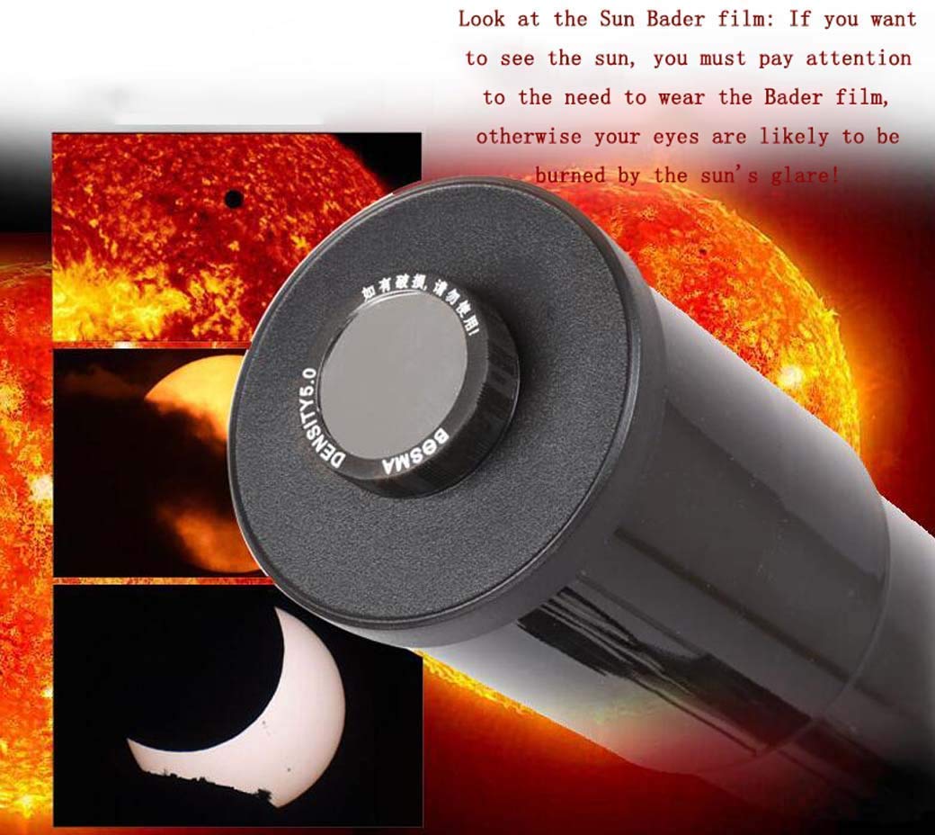 Telescopio astronómico, monocular portátil, telescopio de reflexión de Espacio Profundo Profesional, Estudiante de observación de Estrellas, niño y Adulto