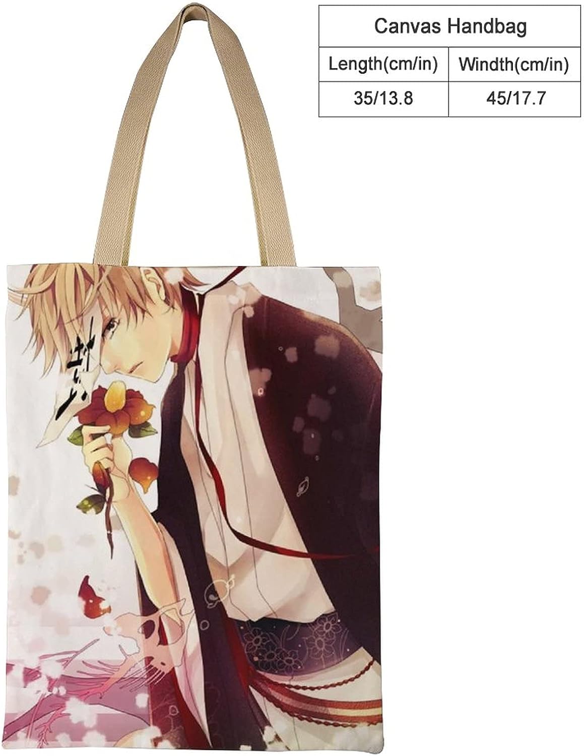 オープニング 帆布バッグ 夏目友人帳 うつせみに結ぶ 夏目 貴志 ニャンコ先生 レディース キャンバス ショルダー ハンドバッグ 大容量 サイズ 35 45cm オシャレ 人気 両面印刷する ファッション メンズ トートバッグ 通学 学生 かわいい Glm Co Il