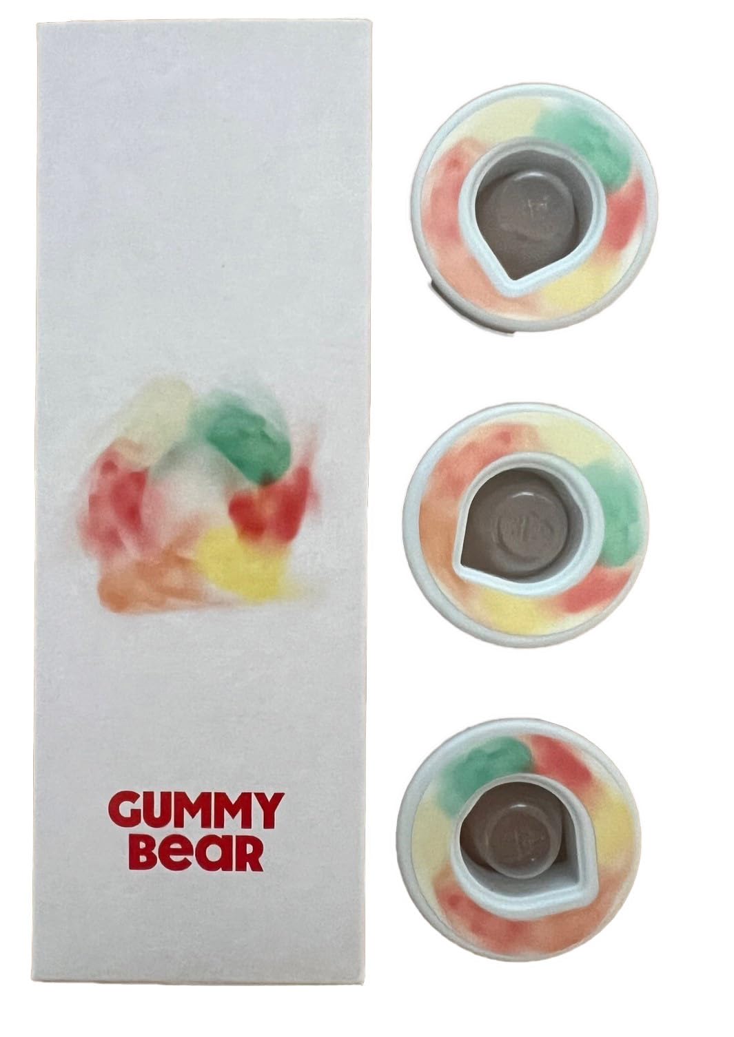 3 x Air Up Pod Original Duft Pods mit Gummibärchengeschmack, Zubehör für Trinkflasche, aromatisierte Pads, 0 Kalorien, kein Zucker, natürliche Aromen (Gummibärchen) Lebensmittel & Getränke