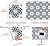 12 Pcs (6x6 in) Decorative Tile Stickers,Peel and Stick Wallcovering Self-Adhesive Waterproof Vinyl Tile Stickers for Kitchen Living Room Floor