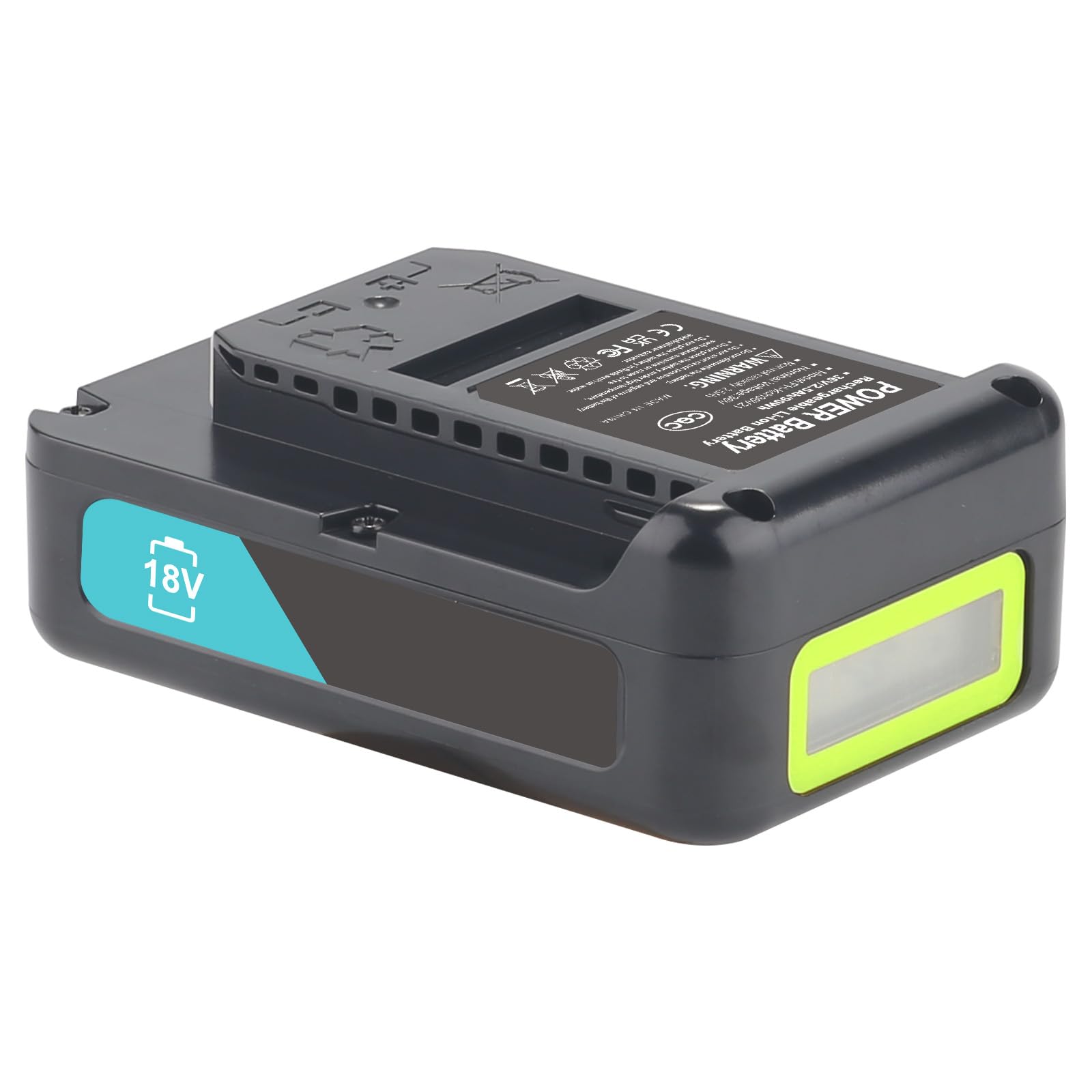 Ricambio per Kärcher Battery Power 18V 36V compatibile con gli apparecchi della piattaforma a batteria Kärcher(1pcs(18V 3,5Ah))
