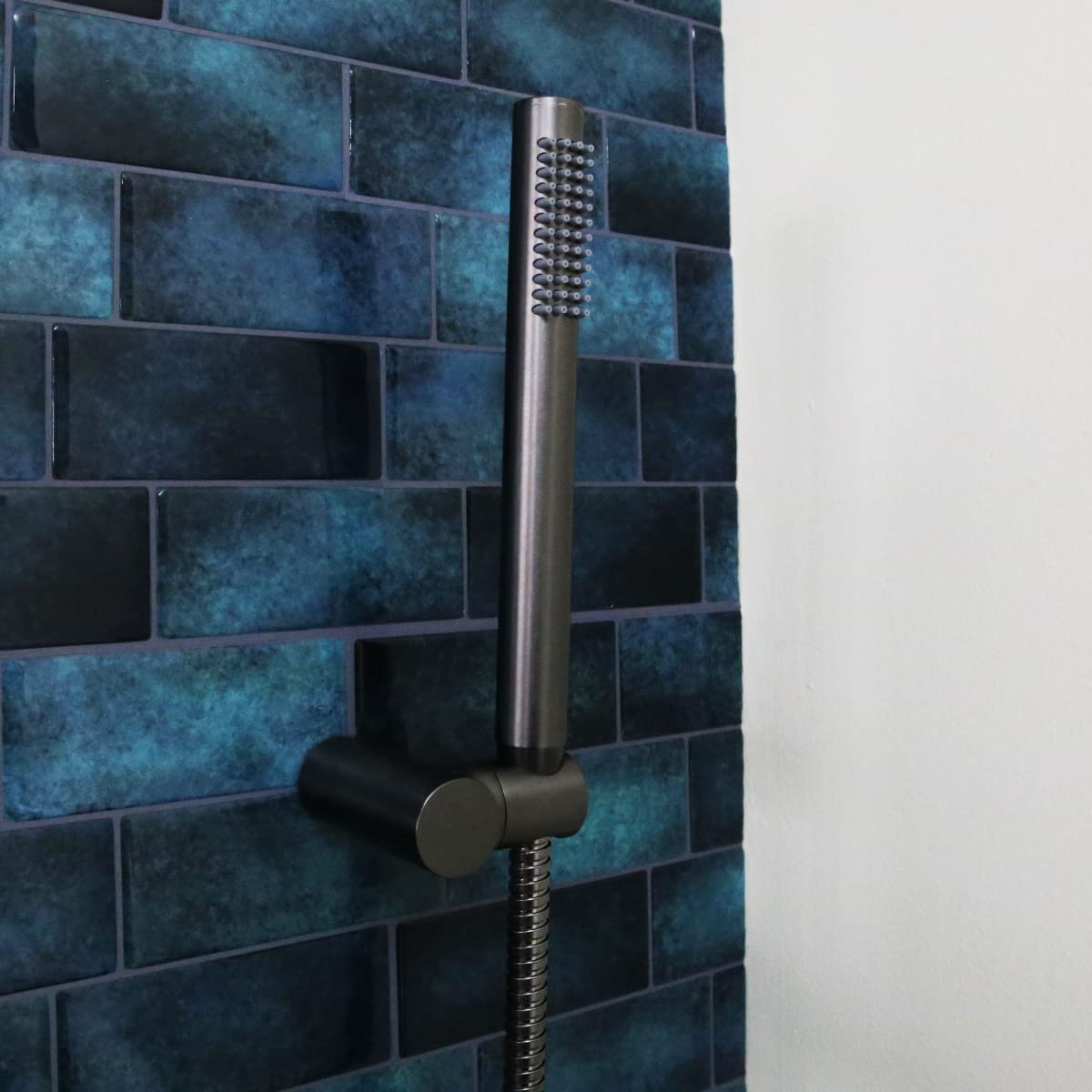 Essebagno 9024068 Luisa uchwyt prysznicowy kombinowany metalowy pistolet prysznicowy 3 szt