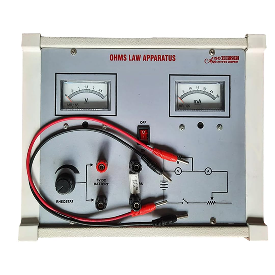 ohms law apparatus kit model science equipment with power supply for physics lab (B0DBHXGL3T) Amazon Price History, Amazon Price Tracker