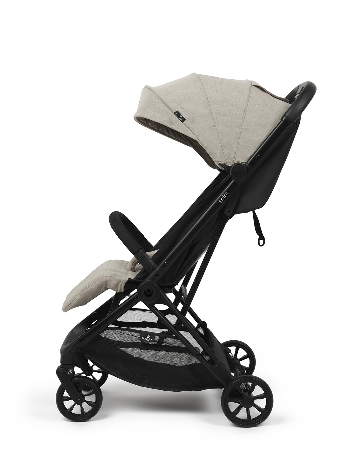 Babylo Spire Auto wózek kompaktowy składany jedną ręką, urodzenie do 22 kg (ok. 4 late), latte