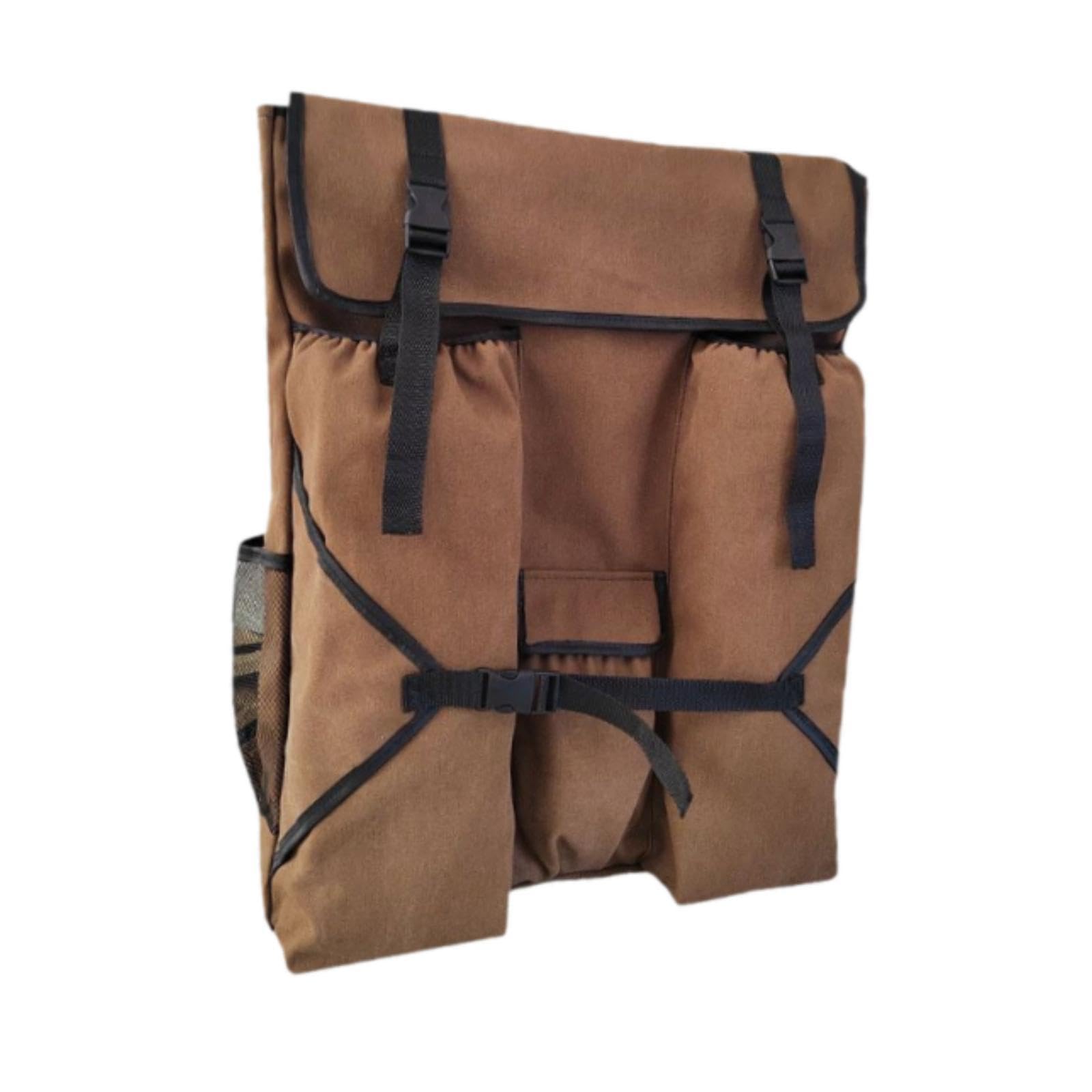 Mochila para El Almacenamiento de Suministros Artísticos, Impermeable, para Estudiantes Y Creadores, MarrÓn