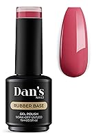 Vista 18 de Dan's Nails Capa de gel con base de goma Blue Lagoon Bliss Summer de 0.5 fl oz Lámpara UV/LED para manicura profesional de salón