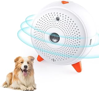 Anti Aboiement Pour Chien, Dispositif anti-aboiement Chien, Arrêter les Aboiements de Chien Ultrasons LED Indiquer Dispositif de Contrôle des Aboiements des Chien pour Petits, Moyens et Grands Chiens