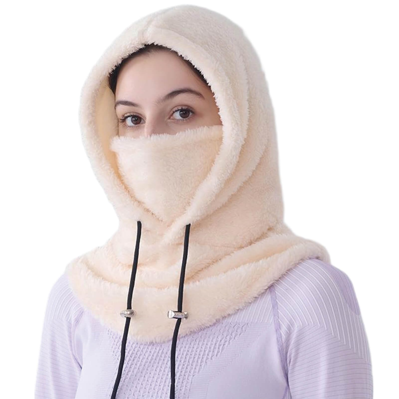 Tavaler Sturmhaube Herren/Damen Winter | Balaclava Fleece | Kapuzenschal Thermo | Skimaske Wolle | Schalmütze Winddicht Skimütze für Radfahren, Snowboarden, Skifahren