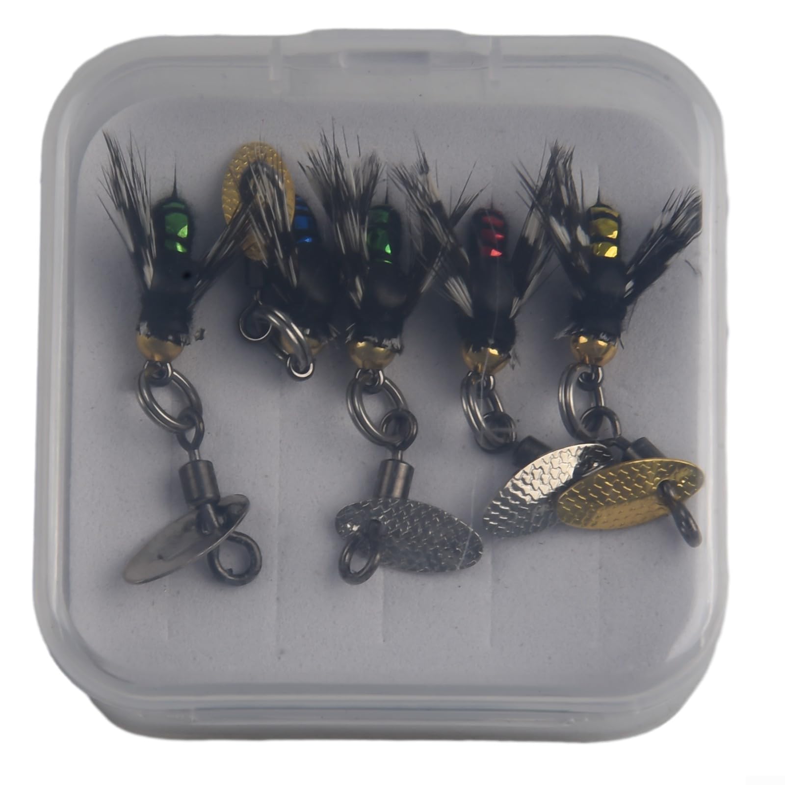 Kit de leurres de pêche à la mouche, kit de pêche à la mouche, leurres de pêche à la mouche, leurres de pêche à la mouche faits à la main pour bar, truite, saumon