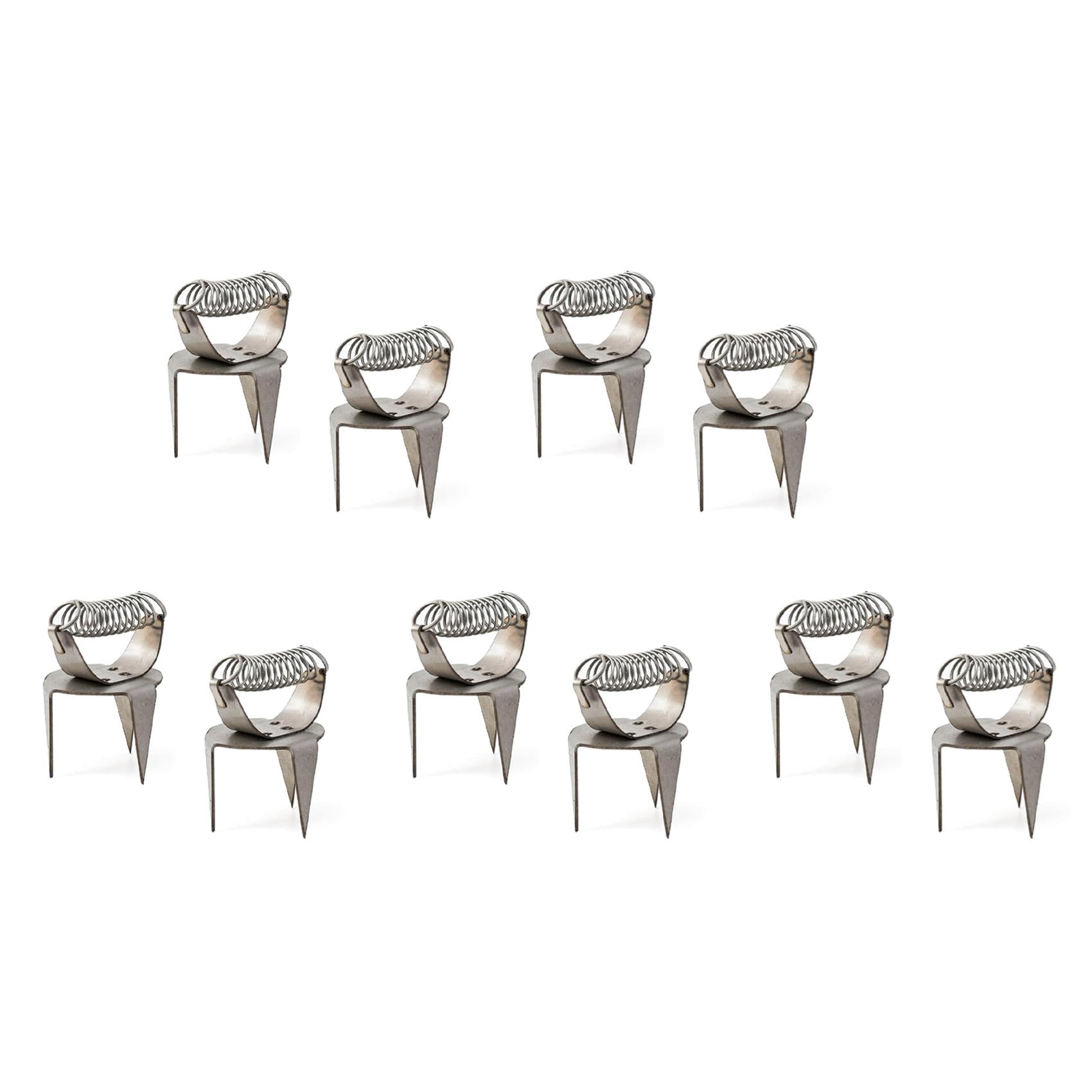 Vjsujehgy 10X Pottery Glaze Tools Fingertip Dip Glaze Clip Stainless Steel Glaze Clip DIY Tea Cup Ceramic Coloring