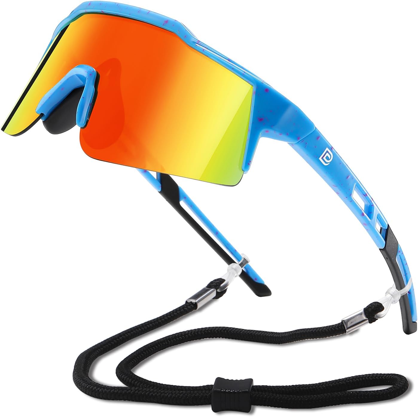 DUCO Kids Baseball Sunglasses Youth UV Protection Sports Cycling Glasses for Boys Girls Softball Tennis Pickleball DK326