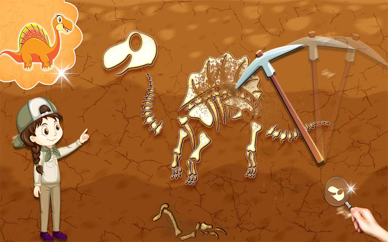 Dino Digging Fossil GamesAmazon.inAppstore for Android