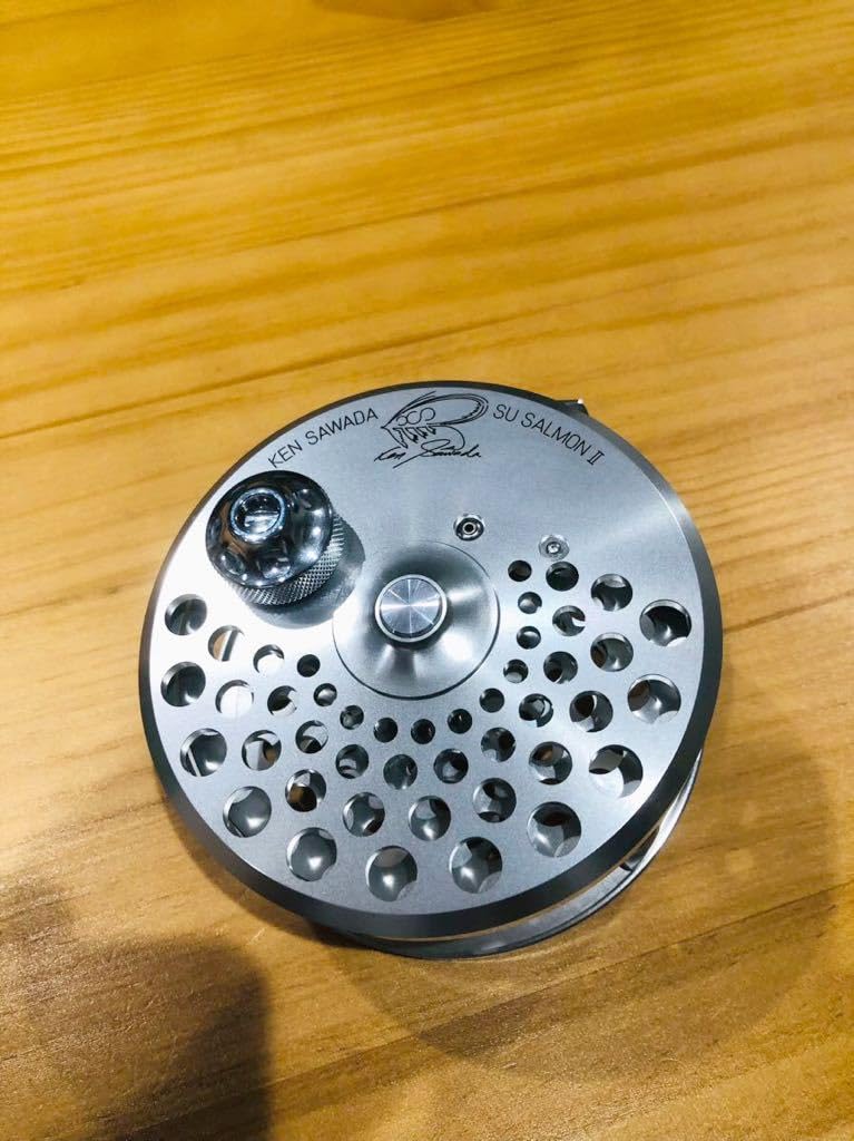 SUSSEX SALMON II フライリール Amazon | ケンサワダ名機 フライリール サセックスサーモンⅡ 右