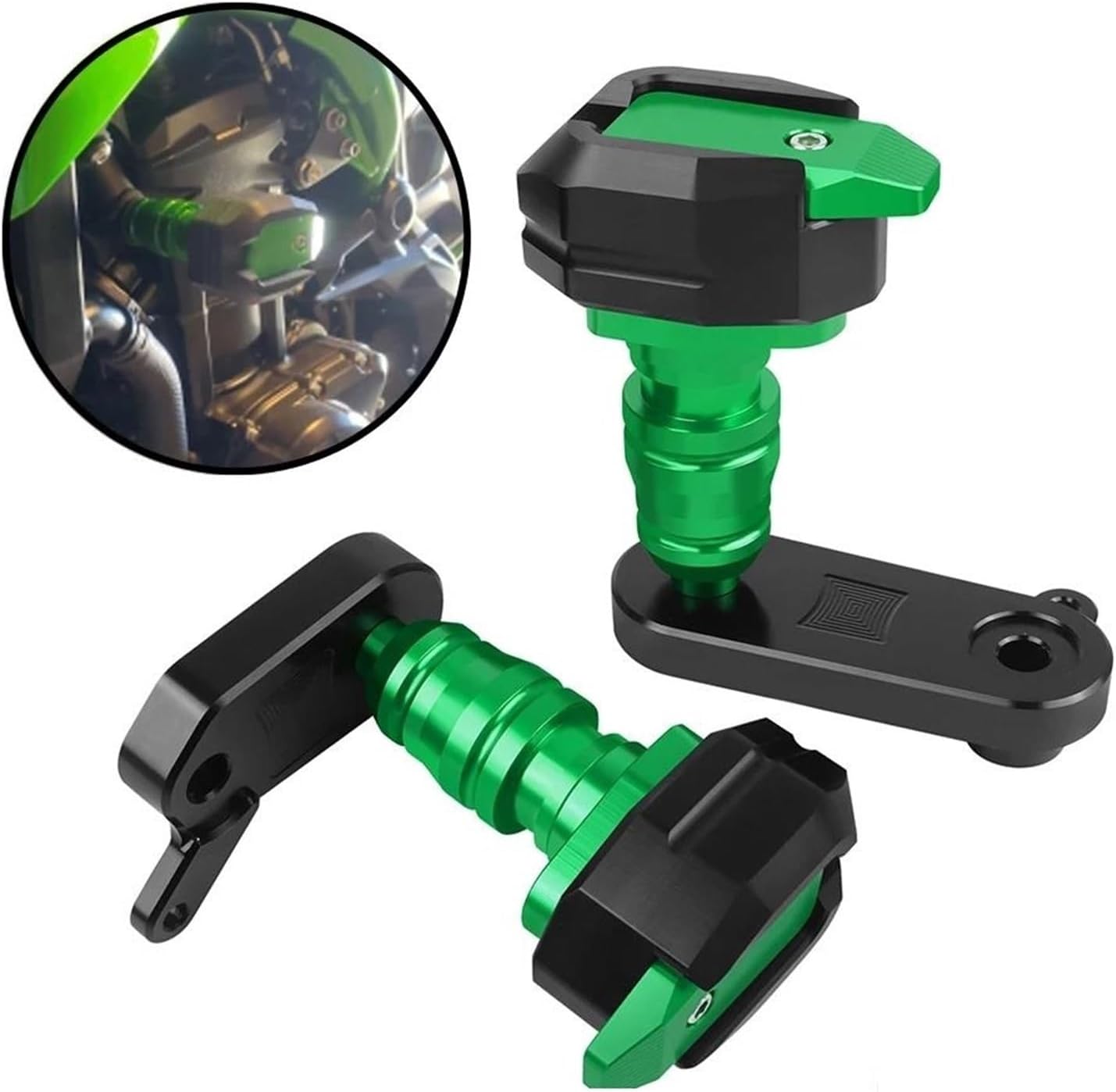 落下防止スライダー に適合するカ&ワサキ ZX6R ZX636R ZX-6R ZX 6R 2009-