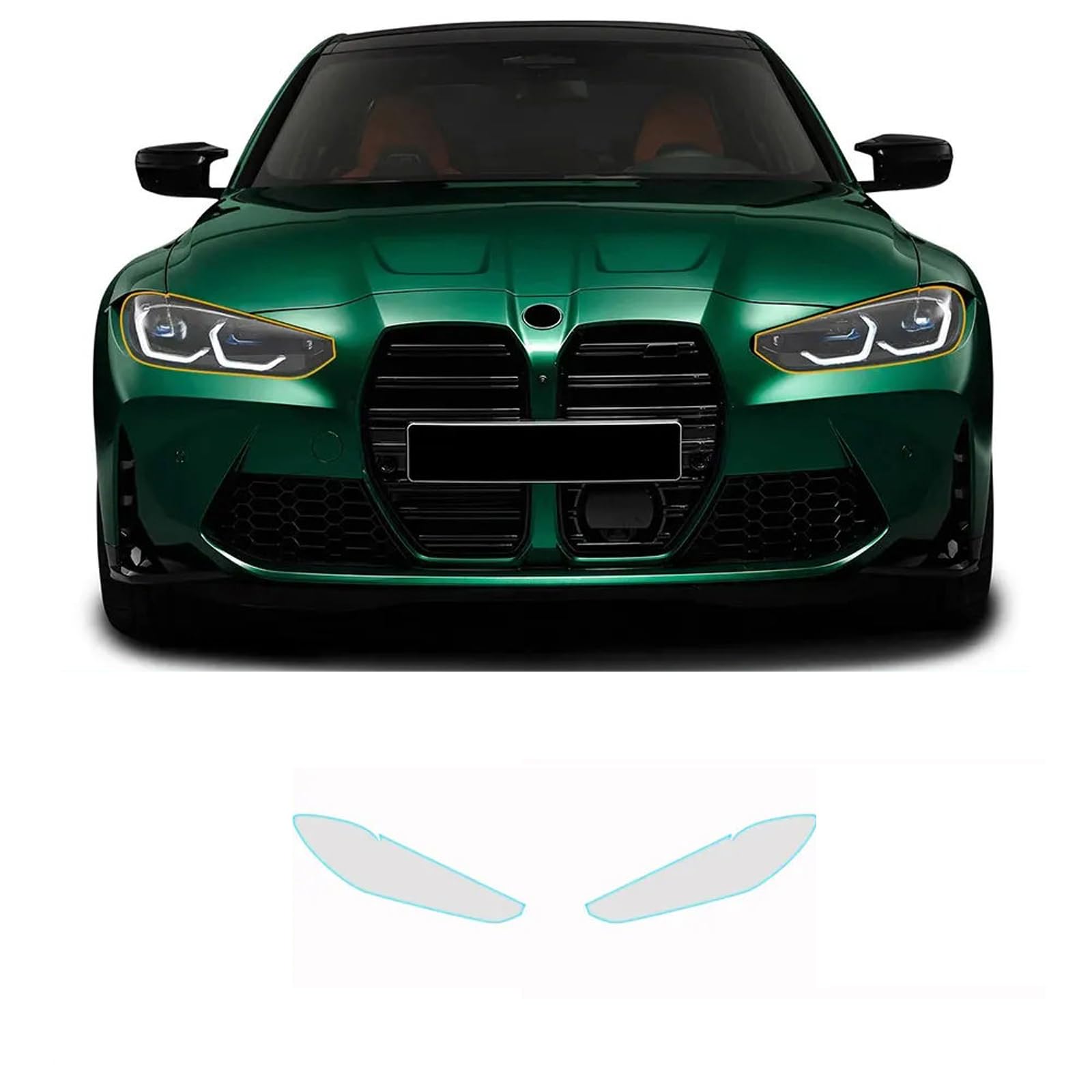Film de phare TPU résistant pour BMW M3 G80 protection transparente 2021-2025