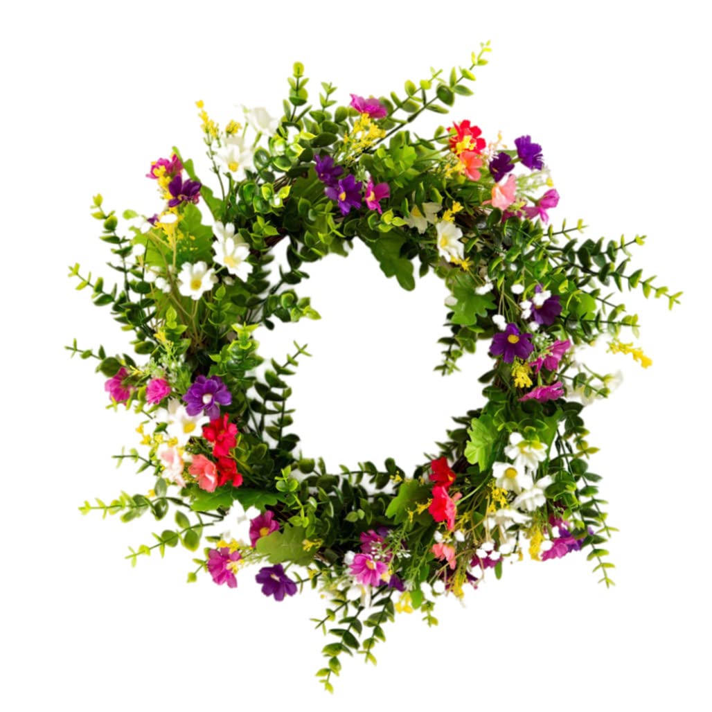 Couronne de fleurs marguerites pour décoration de mariage et fête bohème